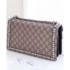 Gucci Dionysus GG Supreme shoulder bag with crystals 400249