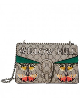 Gucci Dionysus embroidered shoulder bag 400249 Green