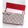 Gucci GG Supreme mini bag with cherries Red