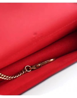 Gucci GG Supreme mini bag with cherries Red