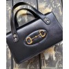 Gucci Horsebit 1955 small top handle bag 627323 Black