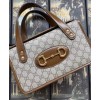 Gucci Horsebit 1955 small top handle bag 627323 Dark Coffee
