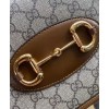 Gucci Horsebit 1955 small top handle bag 627323 Dark Coffee