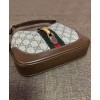 Gucci Jackie 1961 mini hobo bag 637092 Dark Coffee