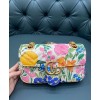 Gucci Online Exclusive Ken Scott Print GG Marmont Mini Shoulder Bag 446744 Pink