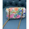 Gucci Online Exclusive Ken Scott Print GG Marmont Mini Shoulder Bag 446744 Pink