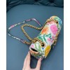 Gucci Online Exclusive Ken Scott Print GG Marmont Mini Shoulder Bag 446744 Pink