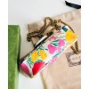 Gucci Online Exclusive Ken Scott Print GG Marmont Super Mini Bag 476433 Pink