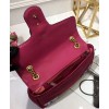 Gucci GG Marmont embroidered velvet bag 443496 Mauve