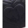 Gucci GG Marmont embroidered velvet mini bag 446744 Black