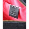 Gucci GG Marmont velvet small shoulder bag 447632 Black