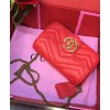 Gucci GG Marmont matelasse leather super mini bag 476433