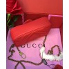 Gucci GG Marmont matelasse leather super mini bag 476433