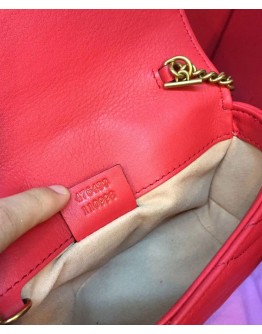 Gucci GG Marmont matelasse leather super mini bag 476433