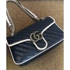 Gucci GG Marmont Small Shoulder Bag 443497 Blue