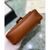 Gucci GG Marmont Mini 22cm  Matelasse Shoulder Bag 446744 Coffee