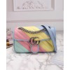 Gucci GG Marmont Matelasse 22cm Mini Bag 446744 Blue