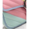 Gucci GG Marmont Matelasse 22cm Mini Bag 446744 Blue