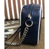 Gucci GG Marmont Matelasse Shoulder Bag 447632 Blue