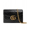 Gucci GG Marmont Matelasse Mini Bag 474575 Black