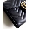 Gucci GG Marmont Matelasse Mini Bag 474575 Black