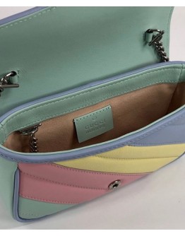 Gucci GG Marmont Super Mini Bag 476433 Blue