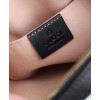 Gucci GG Marmont animal studs leather belt bag 491294 Black