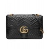 Gucci GG Marmont large shoulder bag 498090 Black