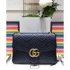 Gucci GG Marmont large shoulder bag 498090 Black