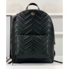 Gucci GG Marmont matelasse backpack 523405 Black