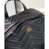 Gucci GG Marmont matelasse backpack 523405 Black