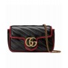 Gucci GG Marmont super mini bag 574969 Black