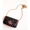 Gucci GG Marmont super mini bag 574969 Black