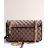 Gucci GG Marmont small shoulder bag 443497 Apricot