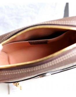 Gucci Ophidia GG Supreme small belt bag 517076 Dark Coffee