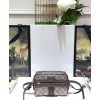 Gucci Ophidia GG Supreme mini bag 517350 Dark Coffee