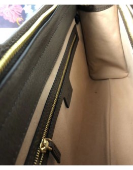 Gucci Ophidia GG Medium Top Handle Tote Bag 512957 Dark Coffee