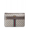 Gucci Ophidia GG Supreme pouch 517551 Dark Coffee
