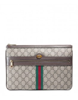 Gucci Ophidia GG Supreme pouch 517551 Dark Coffee
