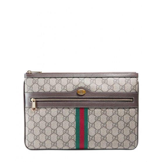 Gucci Ophidia GG Supreme pouch 517551 Dark Coffee