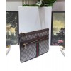 Gucci Ophidia GG Supreme pouch 517551 Dark Coffee