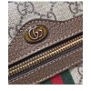 Gucci Ophidia GG Supreme pouch 517551 Dark Coffee