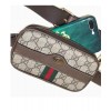 Gucci Ophidia GG Supreme belted iPhone case 519308 Dark Coffee