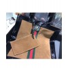 Gucci Ophidia suede large tote 519335 Coffee