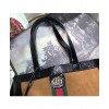 Gucci Ophidia suede large tote 519335 Coffee