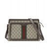 Gucci GG Supreme medium shoulder bag 523354 Dark Coffee