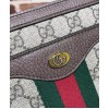 Gucci GG Supreme medium shoulder bag 523354 Dark Coffee