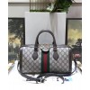 Gucci Ophidia GG medium top handle bag 524532 Dark Coffee