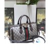 Gucci Ophidia GG medium top handle bag 524532 Dark Coffee
