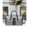 Gucci Ophidia GG medium top handle bag 524532 Dark Coffee